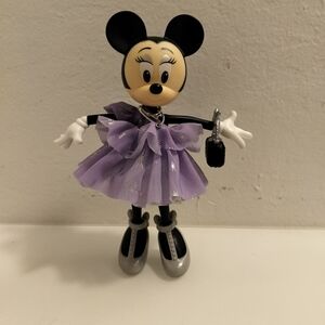 Disney Minnie Mouse Purple Dress Toy